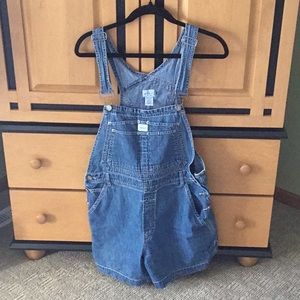 Calvin Klein “vintage” denim 90’s shortalls size Medium